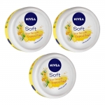 NIVEA Soft Light Moisturizer (Pack of 3)