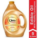 Oleev Health, Cooking Oil for Healthy Lifestyle, Edible Oil, Jar 5L
