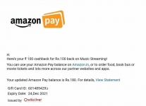 loot deal : Get 100 Amazon Pay Balance for Free for amazon music app