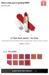 MyGlamm Loot Offer: Get Free Lipstick Worth Rs.599 + ₹500 Gift Card