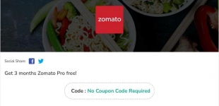 Zomato pro membership Loot Offer 2021 : Zomato Pro Free for 1 Year
