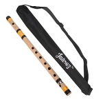 Juarez Bansi Professional 19 Inch Flute C Natural With Case