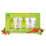 Dabur Baby Gift Pack (5 Pieces) – Daily Baby Care Essentials With No Harmful Chemicals | Hypoallergenic & Dermatologically Tested With No Paraben And Phthalates
