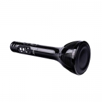 Bigplayer Wireless Bluetooth Karaoke Microphone | Portable Handheld Karaoke Mic | Multi-Function Bluetooth Karaoke Mic With Speaker For All Smart Phones (Black), Standard (Design 2)