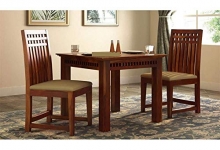 Rk Wood Dining Table 2 Seater Set With Chairs Sets | Dining Table Sets | Wooden 2 Seater Dining Table |Dinner Restaurant Dining Table | Dining Room Sets |Furniture Sheesham Wood | Square Honey Finish