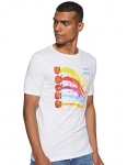 Cloth Theory Men’S Holi T-Shirt (Cthom_013_White Small)