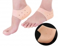 Purastep Silicone Gel Heel Pad Socks for Pain Relief – 1 Pair