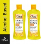Qraa Safe Hand Sanitizer Bottle  (2 x 200 ml)
