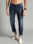 Regular Men Dark Blue Jeans