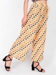 Relaxed Women Multicolor Cotton Trousers