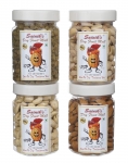 Sainik’s Dry Fruit Badam Kaju Kishmish Namkeen Pista – Set of 4