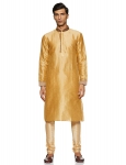 Sanwara Men’s Art Silk Achkan Kurta Pyjama