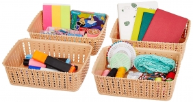 Solimo Storage Basket, Set of 4
