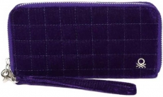 Women Purple Artificial Leather Wallet
